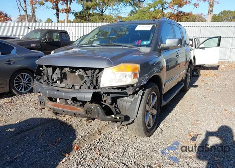 2014 Nissan Armada Platinum from USA, damaged, VIN 5N1AA0NEXEN605901